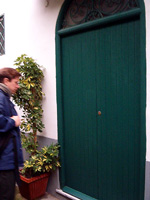 Entry to Casa Maga apartment